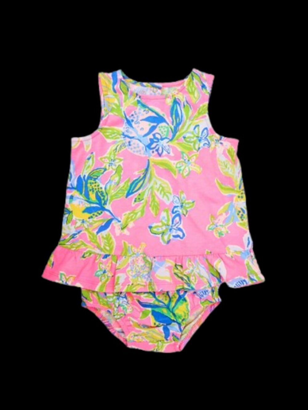 Lilly Pulitzer Claudia Infant Dress Multi Squeeze The Day